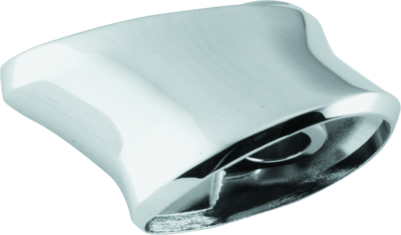 BKC489939-Bikers Choice Chrome Rear Directional Stand-Off Bracket Replaces H-D 68821-00-Lights Corner-Bikers Choice