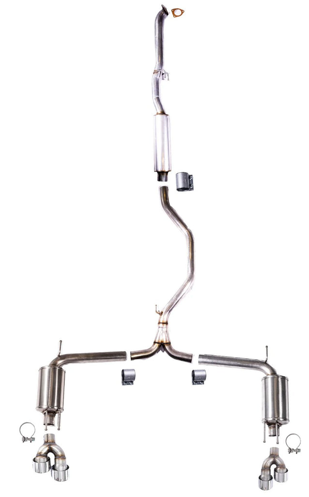B191-C191 2018-2022 Honda Accord 3in Frontpipe Back Polished