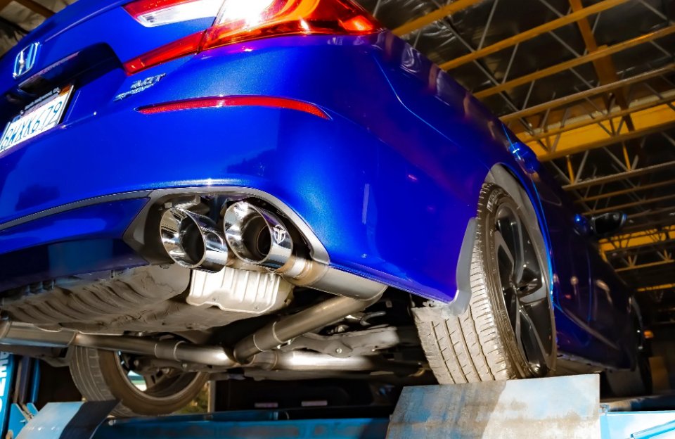 B191-C191 2018-2022 Honda Accord 3in Frontpipe Back Polished