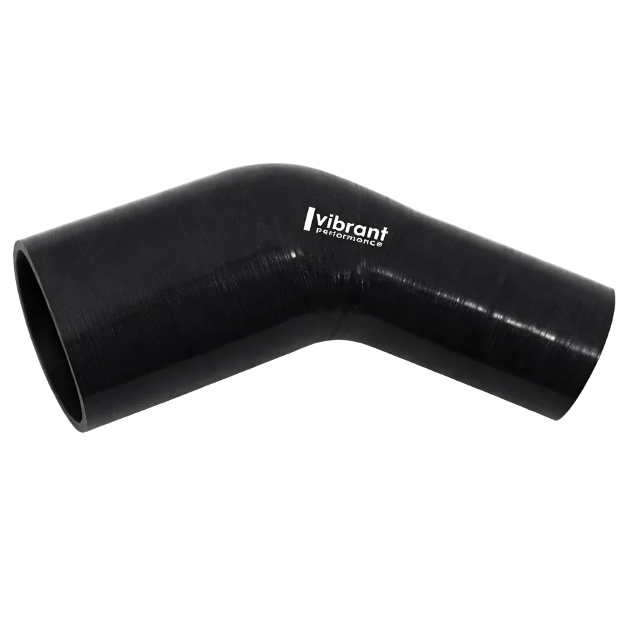 45 degree silicone transition elbow