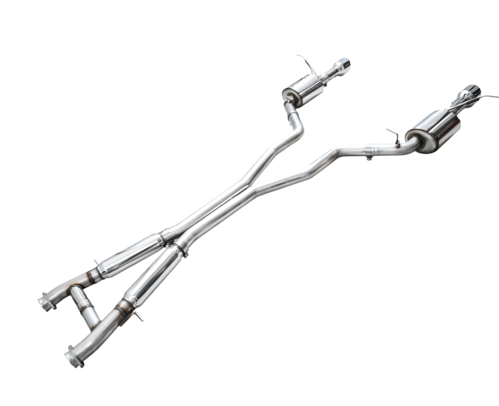AWE Tuning 18-25 Dodge Durango SRT & Hellcat Track Edition Exhaust - Chrome Silver Tips - Black Ops Auto Works