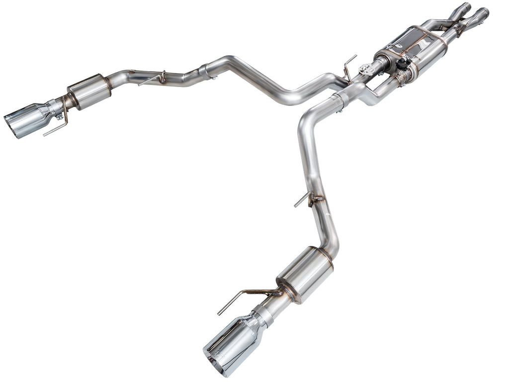 AWE3025-32852-AWE Gen 3 Raptor R SwitchPath Exhaust - Chrome Silver Tips-Catback-AWE Tuning