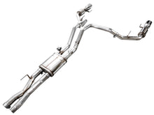 Load image into Gallery viewer, AWE3025-32852-AWE Gen 3 Raptor R SwitchPath Exhaust - Chrome Silver Tips-Catback-AWE Tuning