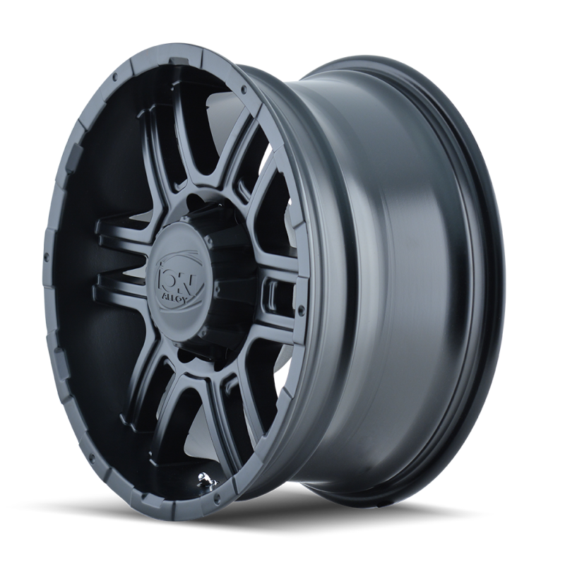 ION Type 179 17x8 / 6x139.7 BP / 10mm Offset / 106mm Hub Matte Black Wheel-Wheels - Cast-ION Wheels