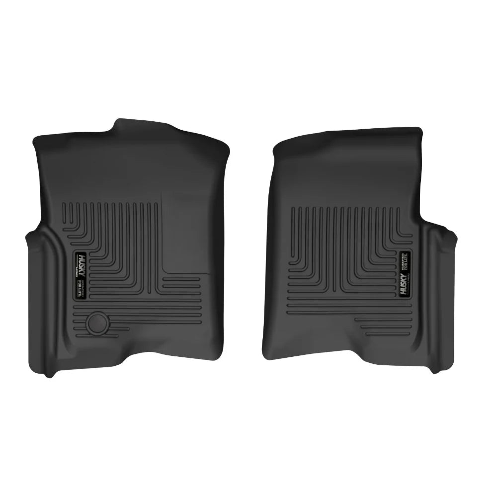Husky Liners 04-08 Ford F-150 SuperCrew Cab X-act Contour Front Floor Liner (Black) - Husky Liners HSL55901