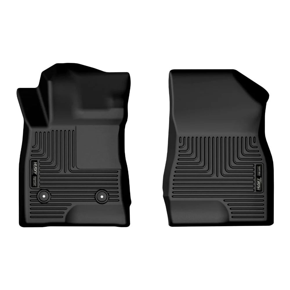 Husky Liners 2020 Lincoln Aviator X-Act Contour Front Black Floor Liners - Husky Liners HSL55791