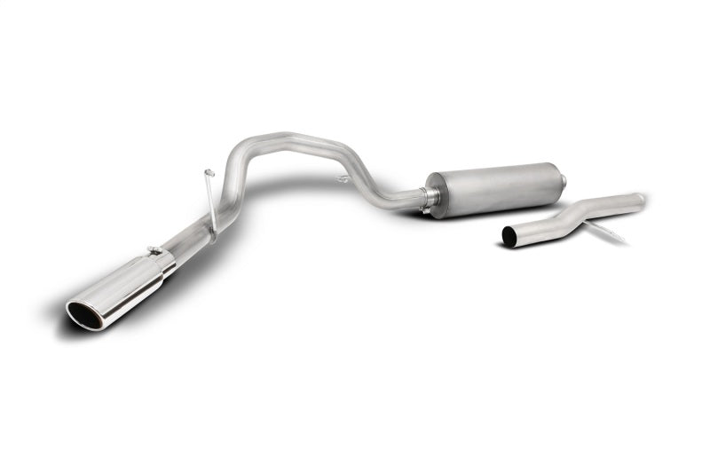 GIB615638-Gibson 21-22 GMC Yukon/Chevrolet Tahoe 5.3L 2/4wd Cat-Back Single Exit Exhuast - Stainless-Catback-Gibson