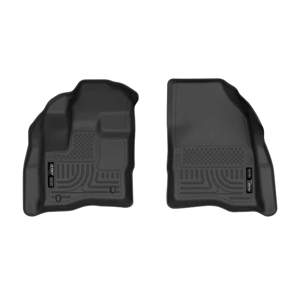 Husky Liners 10-19 Ford Taurus / 09-16 Lincoln MKS X-act Contour Series Front Floor Liners - Black - Husky Liners HSL55621