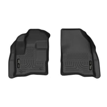 Load image into Gallery viewer, Husky Liners 10-19 Ford Taurus / 09-16 Lincoln MKS X-act Contour Series Front Floor Liners - Black - Husky Liners HSL55621