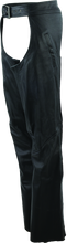 Load image into Gallery viewer, RIV094425-River Road Plains Leather Chaps Black Womens - Small-Pants-River Road