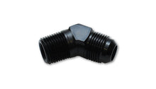 Load image into Gallery viewer, Vibrant 45 Degree Adapter Fitting (AN to NPT) Size -8AN x 1/2in NPT-Fittings-Vibrant