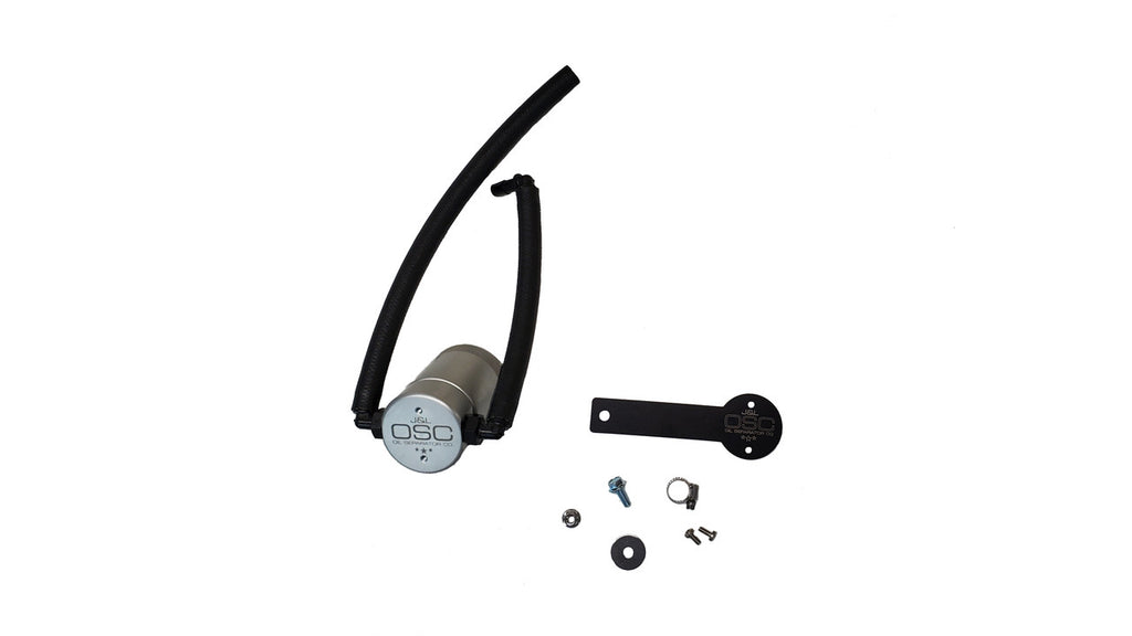 J&L 2022-2023 Nissan Frontier 3.8L V6 Passenger Side Oil Separator 3.0 - Black Anodized - Black Ops Auto Works