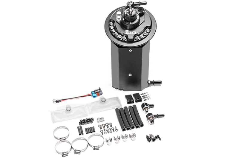 RAD20-1802-Radium 11-Up Ford Mustang Fuel Hanger - Pumps Not Included Walbro F90000274/285 or DW400-Fuel Pump Hangers-Radium Engineering