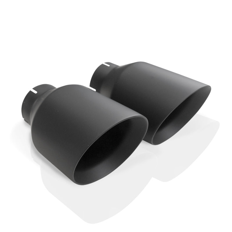 SSWGT500CBXFCLB-Stainless Works 2020 Ford GT500 Legend Catback X-Pipe Exhaust Factory Connect - Black Tips-Catback-Stainless Works