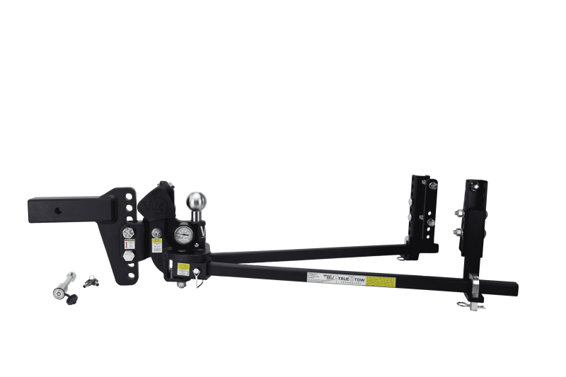 WEITTMW6-2.5-KA-Weigh Safe True Tow Middleweight Distribution 6in Drop & 2.5in Shank (Rated for 8.5K GTWR) w/WS05-Hitch Ball Mounts-Weigh Safe