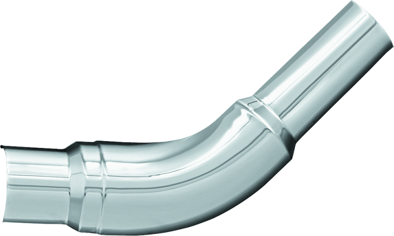 KUR9196-Kuryakyn Bridge The Gap Heat Shield 93-08 Touring Models Chrome-Heat Shields-Kuryakyn