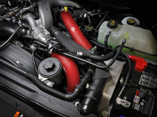 Load image into Gallery viewer, aFe aFe 23-24 Ford Diesel Trucks V8-6.7L (td) BladeRunner Aluminum Hot and Cold Charge Pipe Kit - Red
