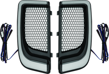 Load image into Gallery viewer, KUR5064-Kuryakyn Tracer Lower Fairing Grill Black-Exterior Trim-Kuryakyn