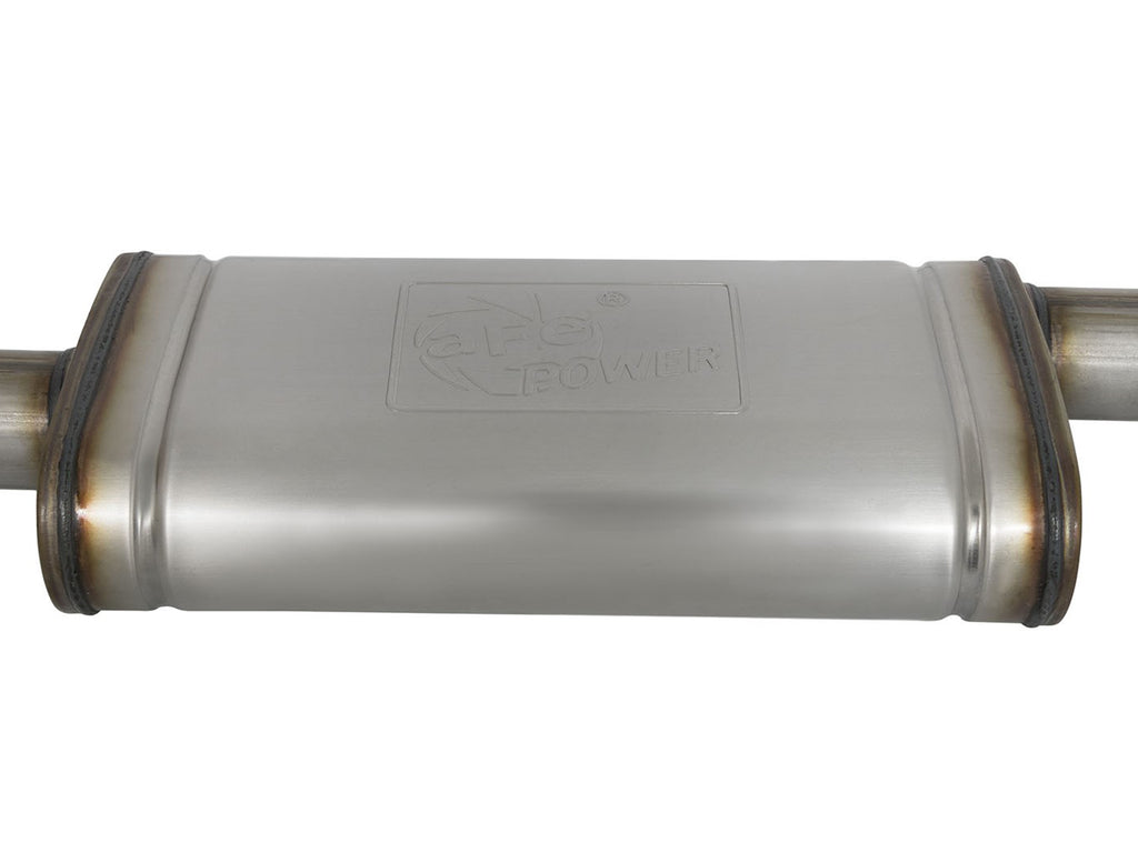 aFe aFe ROCK BASHER 2.5in 409 SS Cat-Back Exhaust - 16-20 Toyota Tacoma L4-2.7L / V6-3.5L