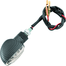 Load image into Gallery viewer, BKM266229-BikeMaster LED Spade Pair Carbon-Sidemarkers &amp; Indicators-Bike Master