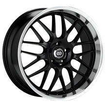 Load image into Gallery viewer, ENK469-875-6542BK-Enkei Lusso 18x7.5 42mm Offset 5x114.3 Bolt Pattern 72.6 Bore Black w/ Machined Lip Wheel-Wheels - Cast-Enkei