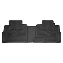 Load image into Gallery viewer, Husky Liners 07-14 Ford Edge / 07-15 Lincoln MKX X-Act Contour Black Floor Liners (2nd Seat) - Husky Liners HSL52681
