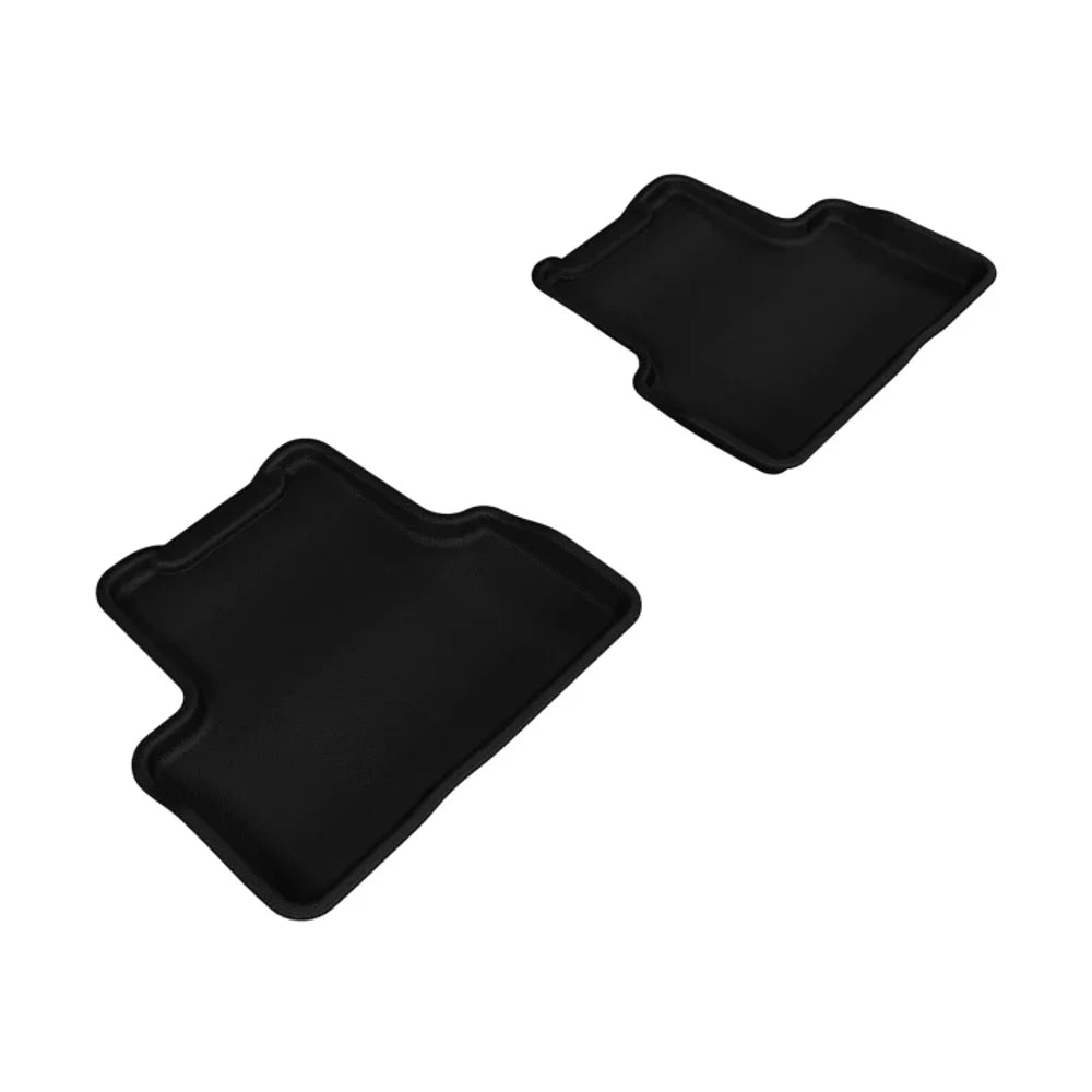 3D MAXpider 2011-2015 Chevrolet Cruze/Cruze Limited Kagu 2nd Row Floormats - Black - 3D MAXpider ACEL1CH04421509