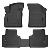 Husky Liners 18-19 Volkswagen Atlas Weatherbeater Black Front & 2nd Seat Floor Liners