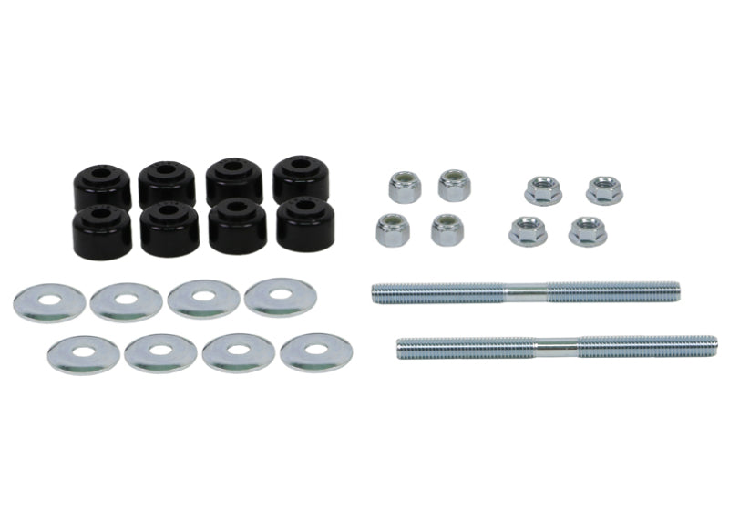 Whiteline-Whiteline Plus Universal Sway Bar Link Threaded Rod w/ Poly Bushes 140mm