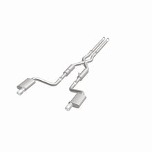 Load image into Gallery viewer, MagnaFlow 11-12 Dodge Charger SRT-8 Hemi Dual Split Rear Exit Stainless Cat-Back Performance Exhaust-Catback-Magnaflow