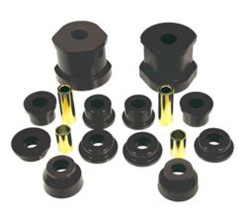 PRO4-227-BL-Prothane Mitsubishi 3000GT Front Lower Control Arm Bushings - Black-Bushing Kits-Prothane