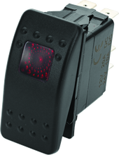 Load image into Gallery viewer, DFR520982-DragonFire Racing Lighted Switch On/Off Rocker Switch Red Lite-Relays-DragonFire Racing