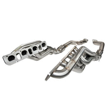 Load image into Gallery viewer, Close up Kooks 1-7/8 inch T-304 stainless primaries and merge collectors