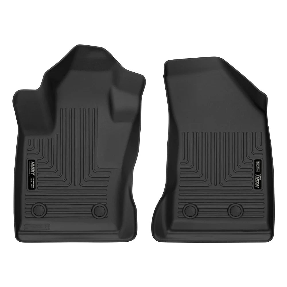 Husky Liners 17-18 Jeep Compass X-Act Contour Black Front Floor Liners - Husky Liners HSL52891