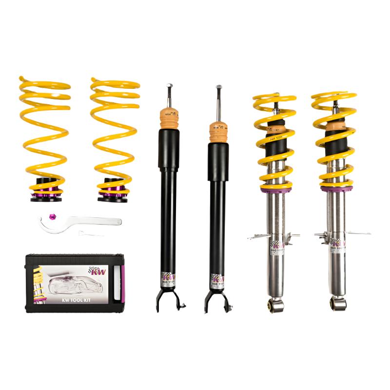 KWS10285007-KW Coilover Kit V1 Infiniti G37 2WD-Coilovers-KW
