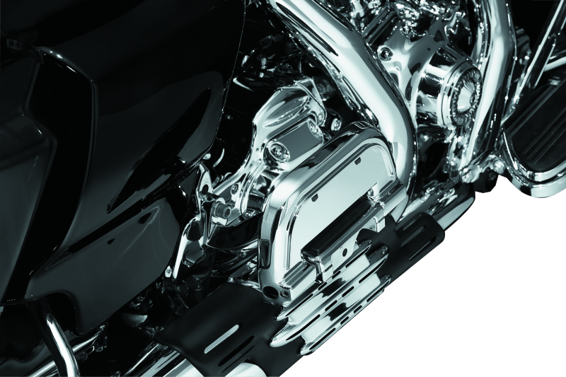 KUR4351-Kuryakyn Premium Ribbed Floorboards Without Adapter Chrome-Footpegs-Kuryakyn