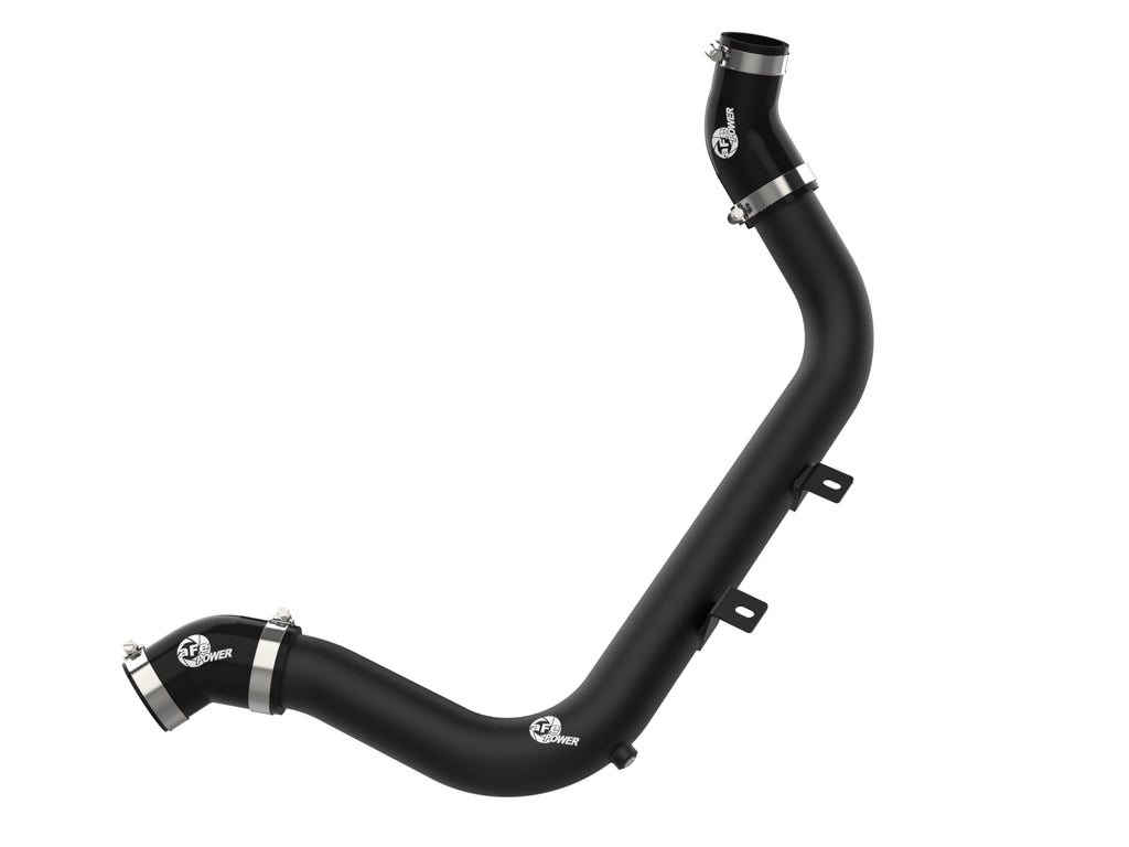 aFe aFe BladeRunner 2-1/4 IN Aluminum Hot Charge Pipe Black 17-20 Hyundai Elantra GT L4-1.6L (t)