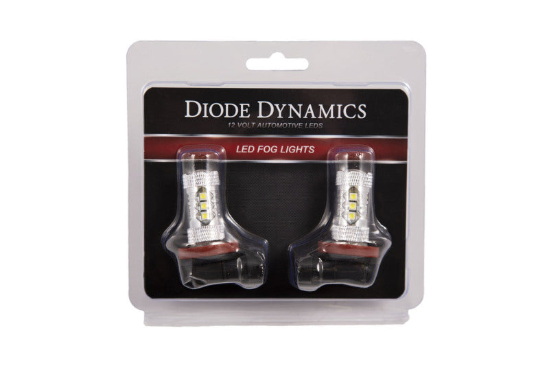 DIODD0165P-Diode Dynamics H11 XP80 LED - Cool - White (Pair)-Bulbs-Diode Dynamics
