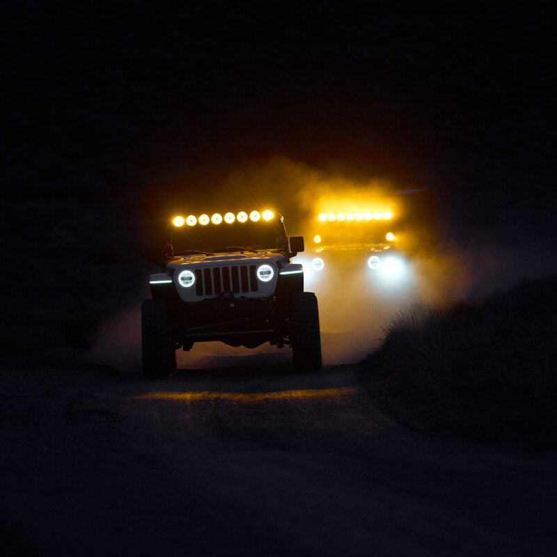 KCL91418-KC HiLiTES Gravity Titan LED Light Bar - 50in. (8-Light)-Light Bars & Cubes-KC HiLiTES