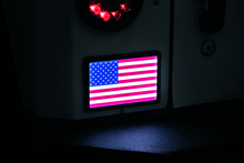 Load image into Gallery viewer, KUR2892-Kuryakyn Freedom Flag LED 4in X 6in Black-Brackets-Kuryakyn