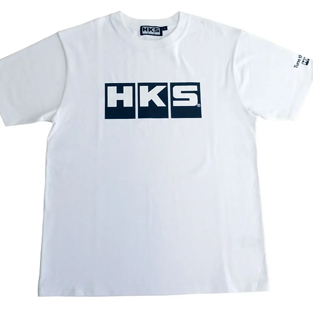 HKS T-SHIRT WHITE 2L