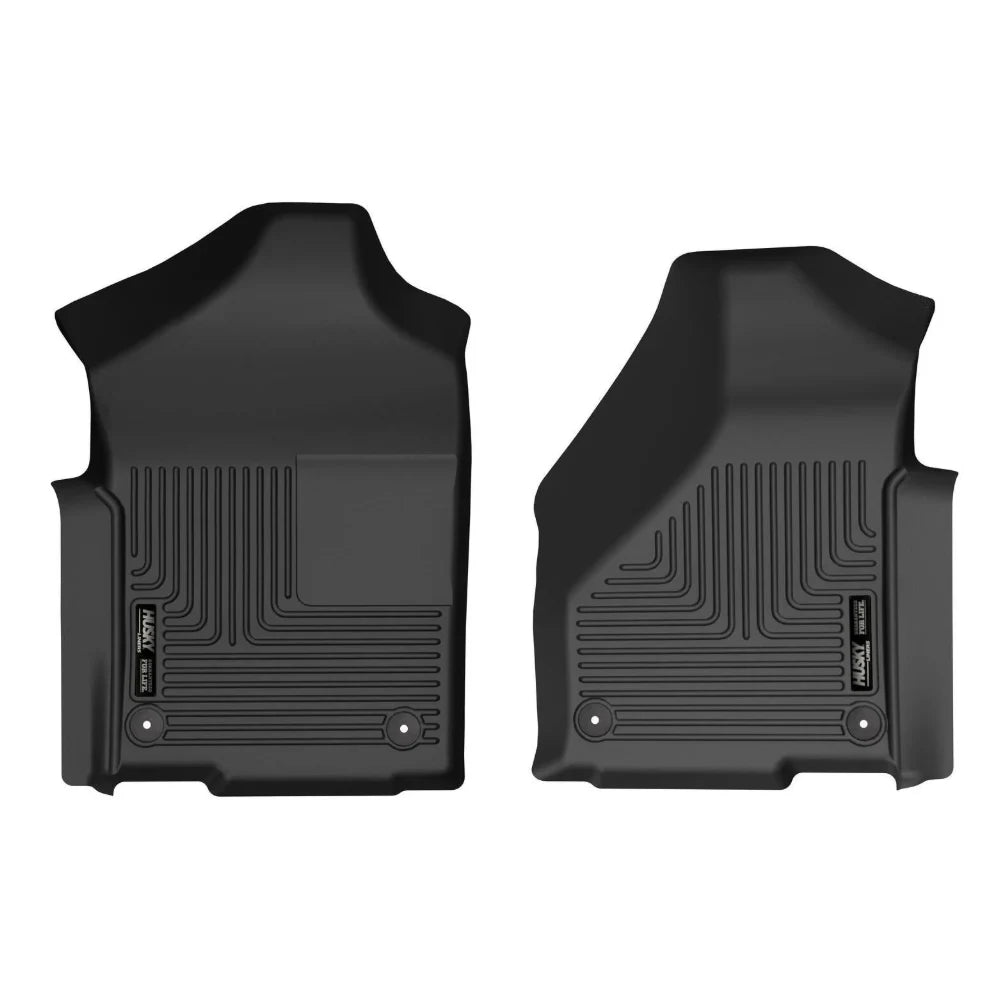 Husky Liners 19-22 Ram 2500/3500 Standard Cab Vinyl X-Act Contour Front Black Floor Liner - Husky Liners HSL50691