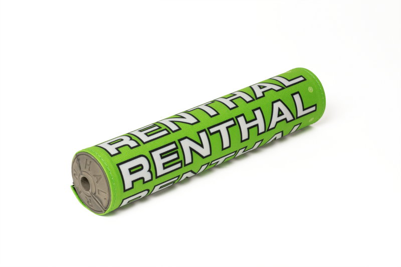 RENP357-Renthal Vintage SX Pad - Green/ Black/ White-Bar Pads-Renthal