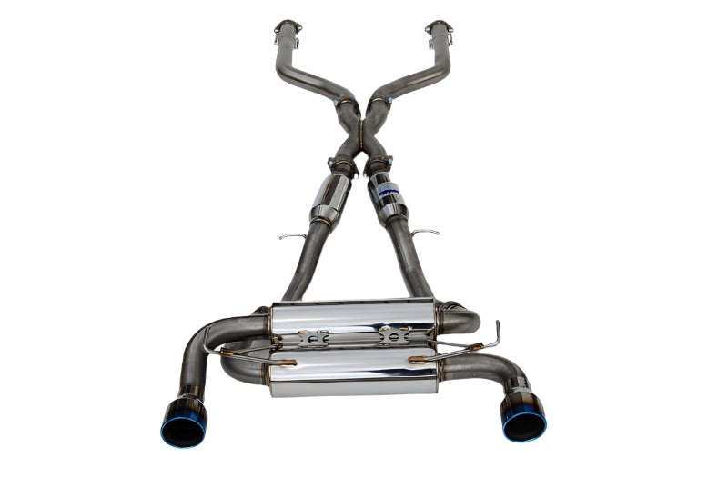 Invidia 2022+ Nissan Z 70mm Gemini Cat Back Exhaust - Rolled TI Tips-Catback-Invidia