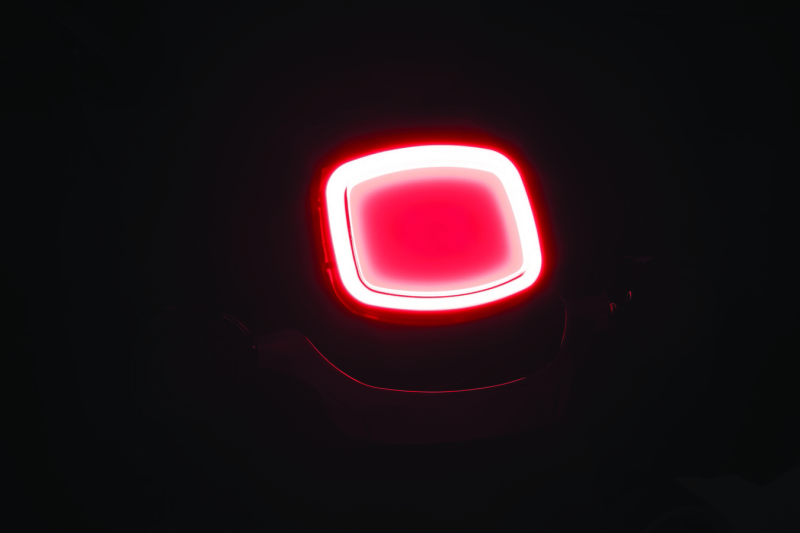 KUR2913-Kuryakyn Tracer LED Taillight Smoke Lens Without License Light-Brackets-Kuryakyn