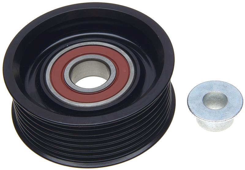 Gates 36222 steel flanged idler pulley retail packaging