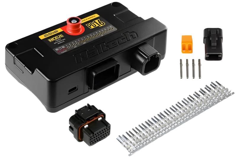 HALHT-198100-Haltech PD16 PDM+ w/Plug & Pin Set to Suit-Wiring Connectors-Haltech