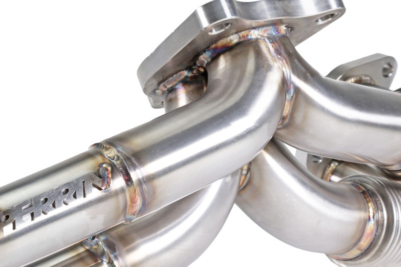 PERPSP-EXT-058-Perrin 22-24 Subaru WRX / 20-24 OBXT & Legacy XT / 19-24 Ascent Equal Length Header - Brushed SS-Headers & Manifolds-Perrin Performance
