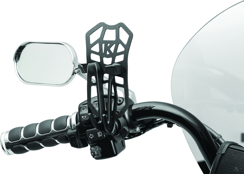 KUR6437-Kuryakyn Free-Flex Device Holder Perch Screw Mount-Phone Holders-Kuryakyn