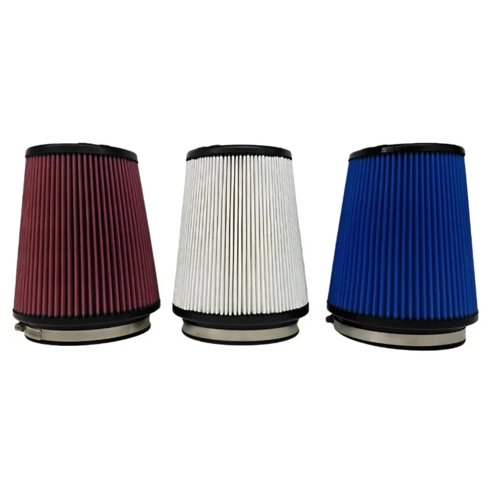 JLT 10-14 Ford Mustang GT500 Factory Replacement Oiled Air Filter 5.5x7in - Red - JLT SBAF-S557-R